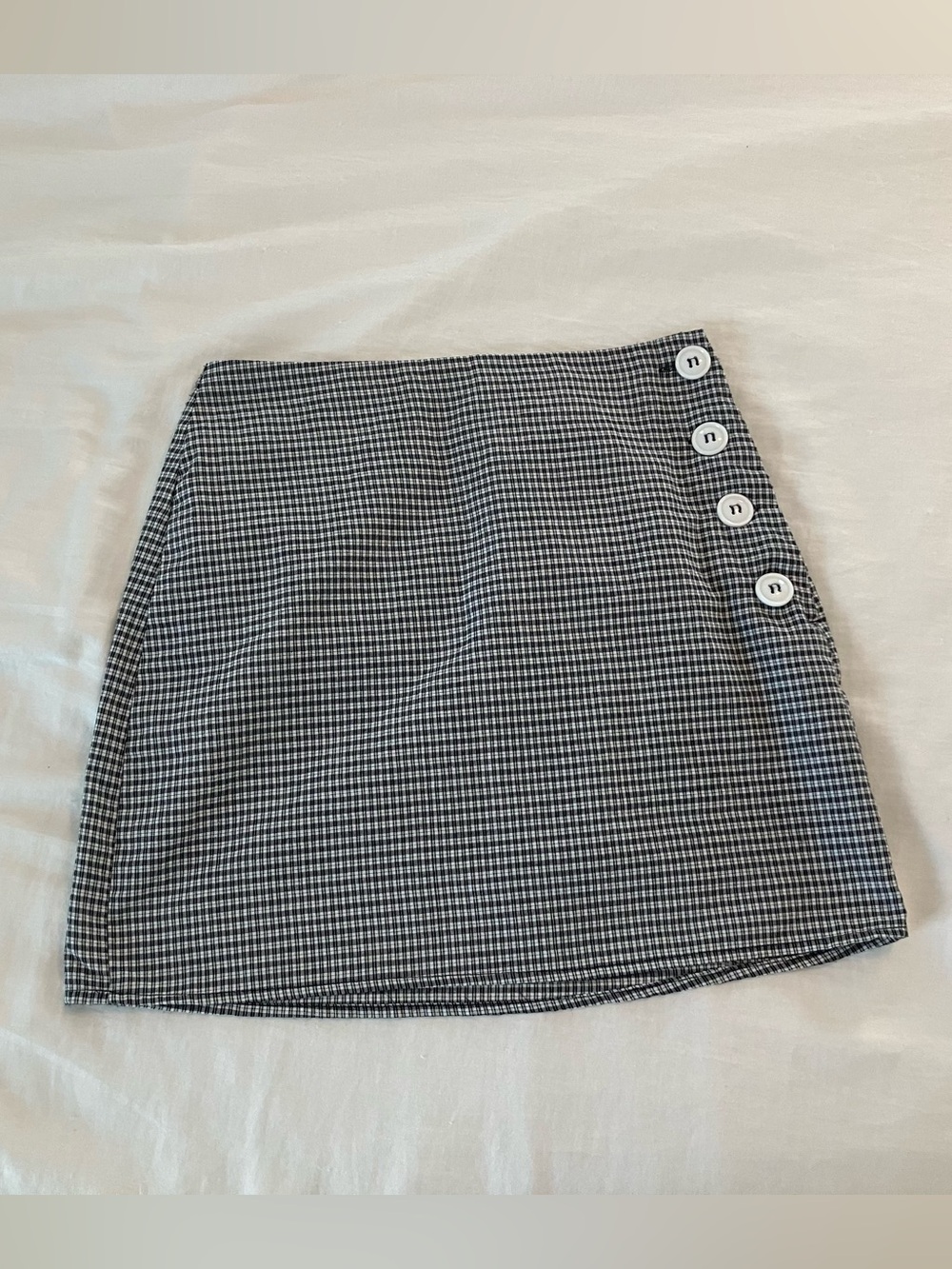 Urban Outfitters Black and White Gingham Skirt